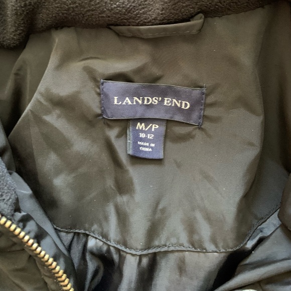 Lands End down puffer coat - Picture 5 of 8
